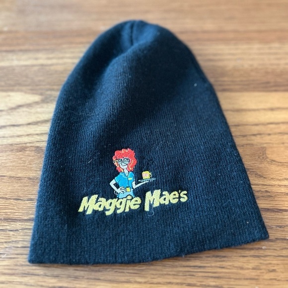 Accessories - ❤️5 For $20❤️ Unisex Maggie Mae’s Black Beanie Cap